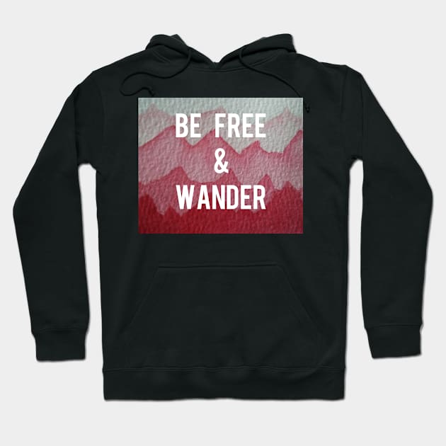 Be Free Hoodie by GroovyArt